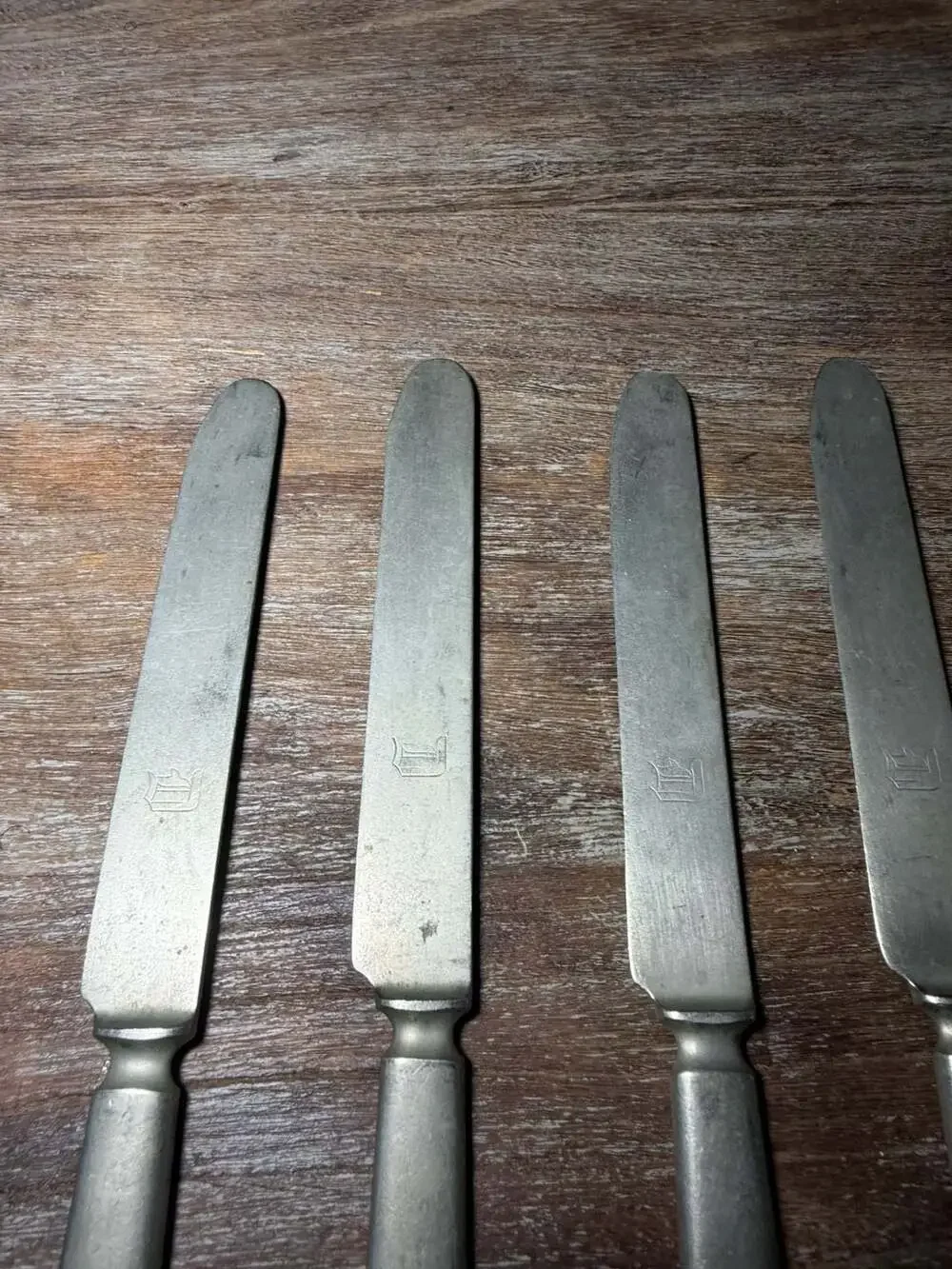 Vintage Royal Manufacturing Co. Brazil Silver Plated Dinner Knives